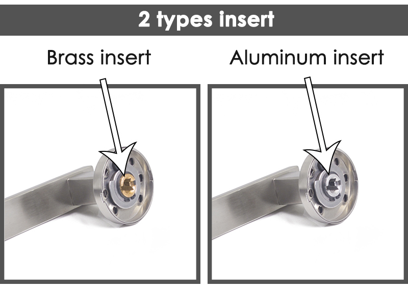 door handle insert
