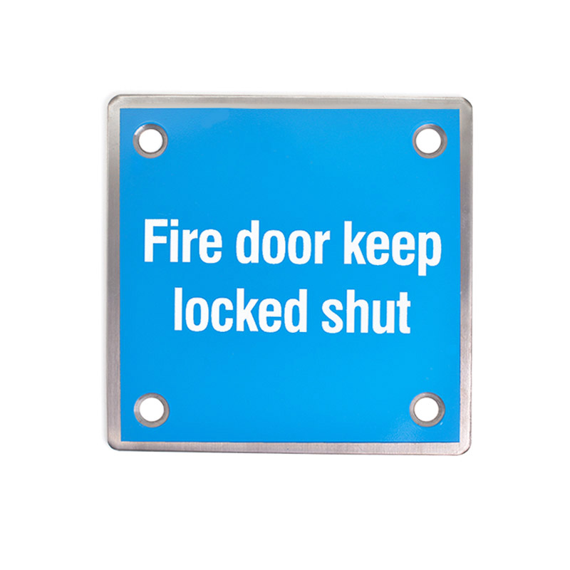fire door keep locked shut