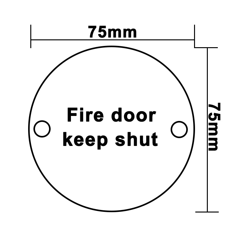 fire door keep shut