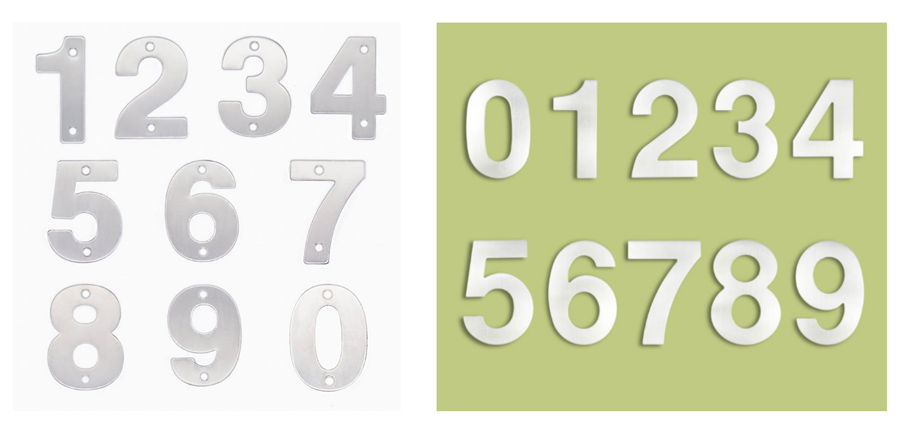 house number