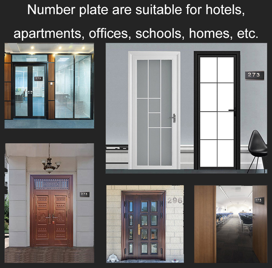 house number