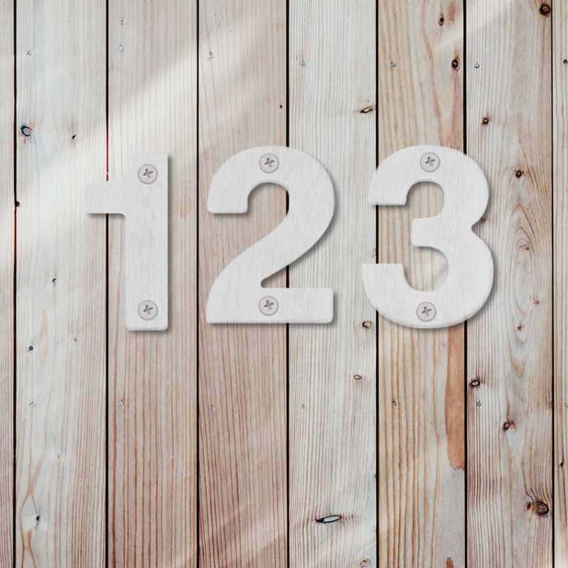 house number