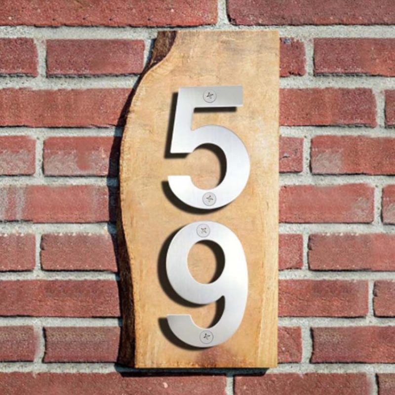 house number