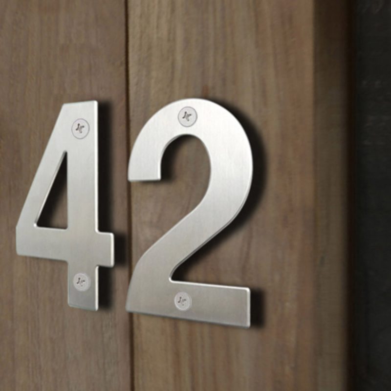 house number
