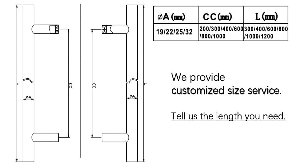 door pull handle