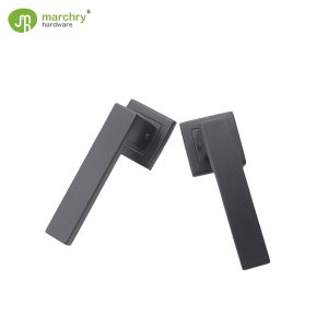 Matt balck door handle