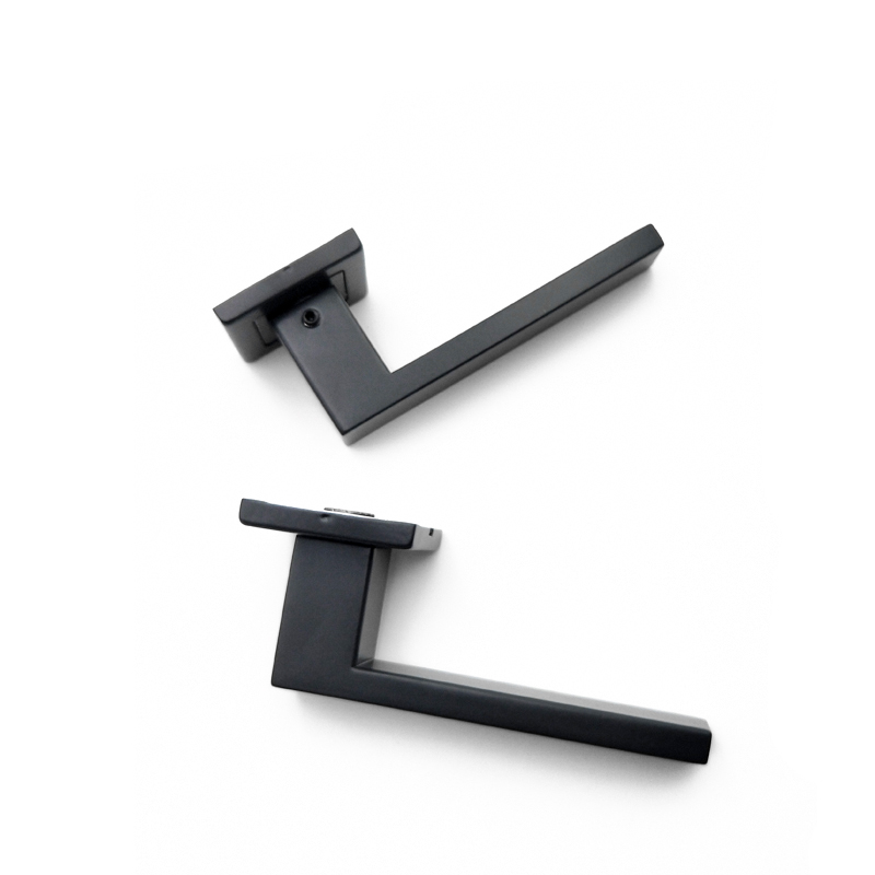 Matt balck door handle
