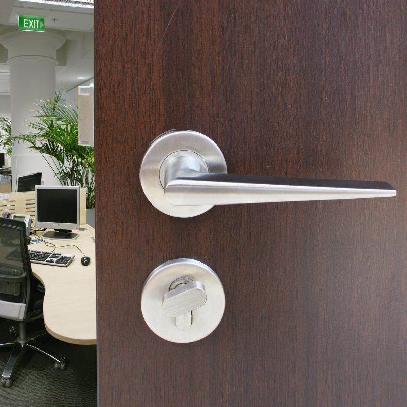 Factory door handle