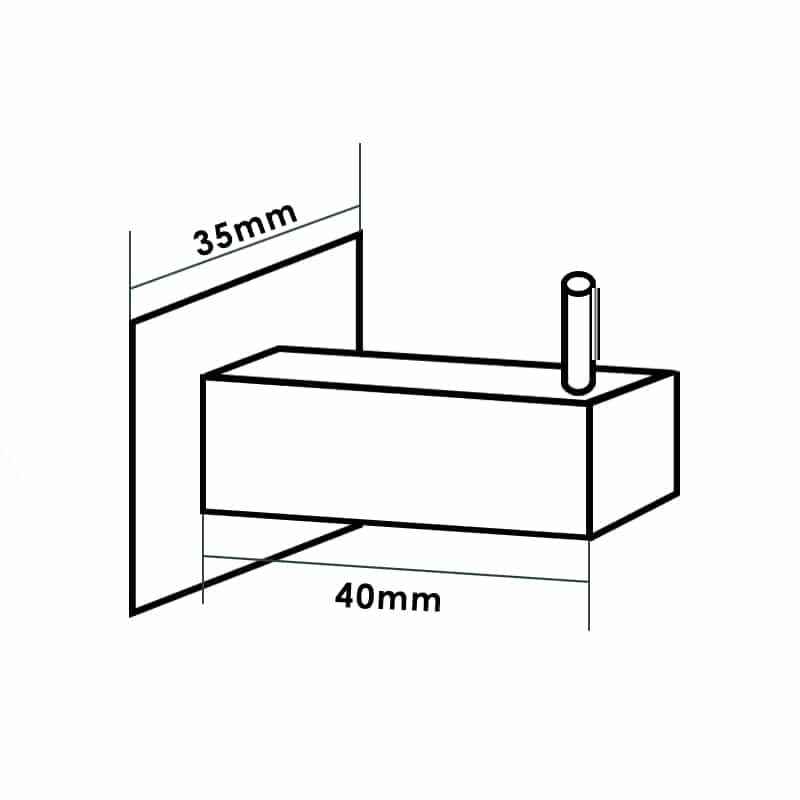 Square Towel Hook