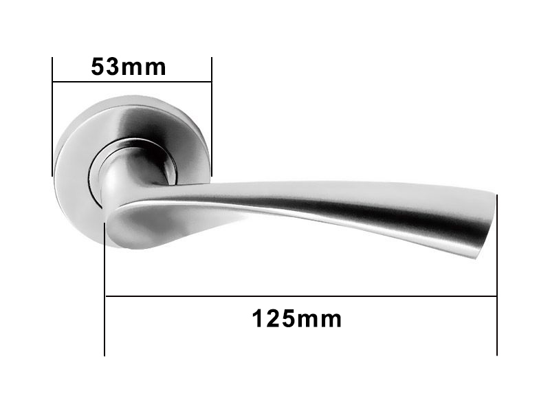 solid door handle