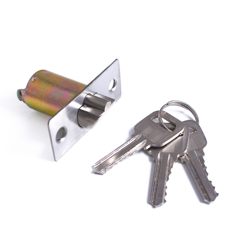 door knob with lock and key