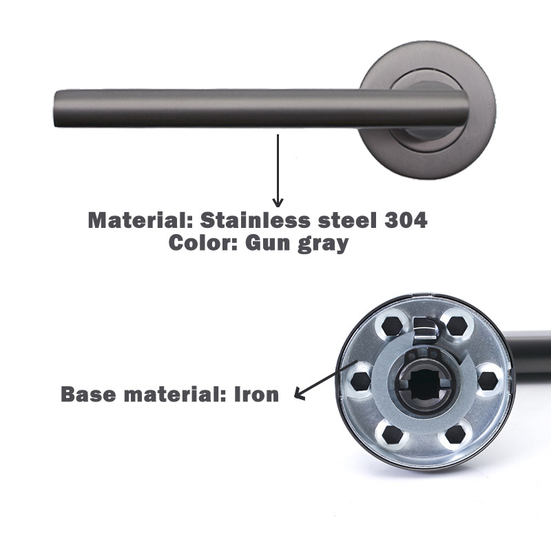 Gray Door Handle Door Handle Factory Door Handle Supplier