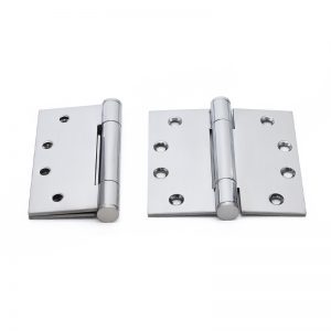 polished door hinge