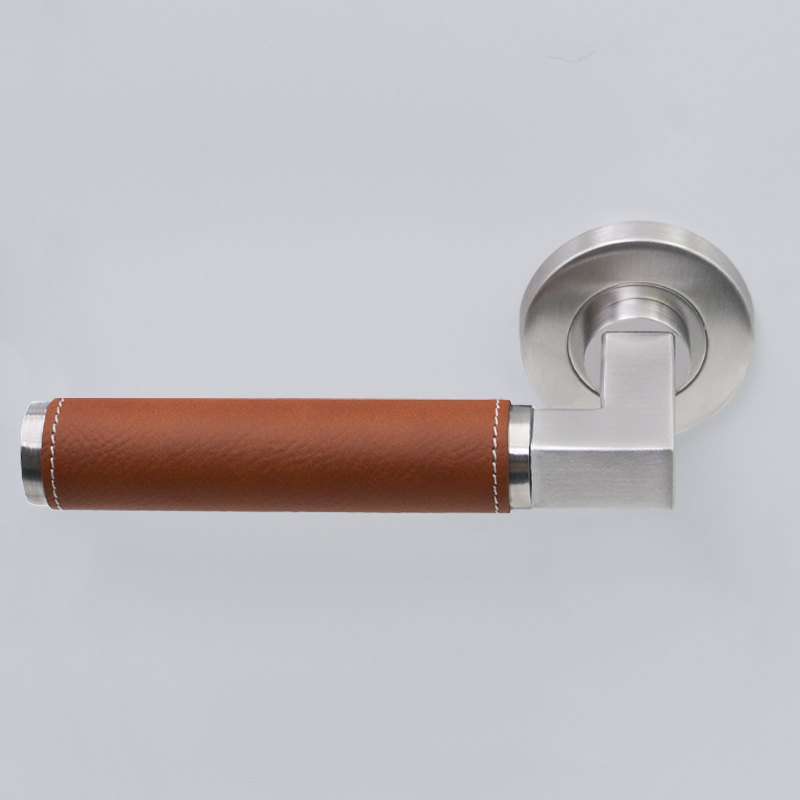 Leather Door Handle Door handle Door Lock Door hardware Marchry