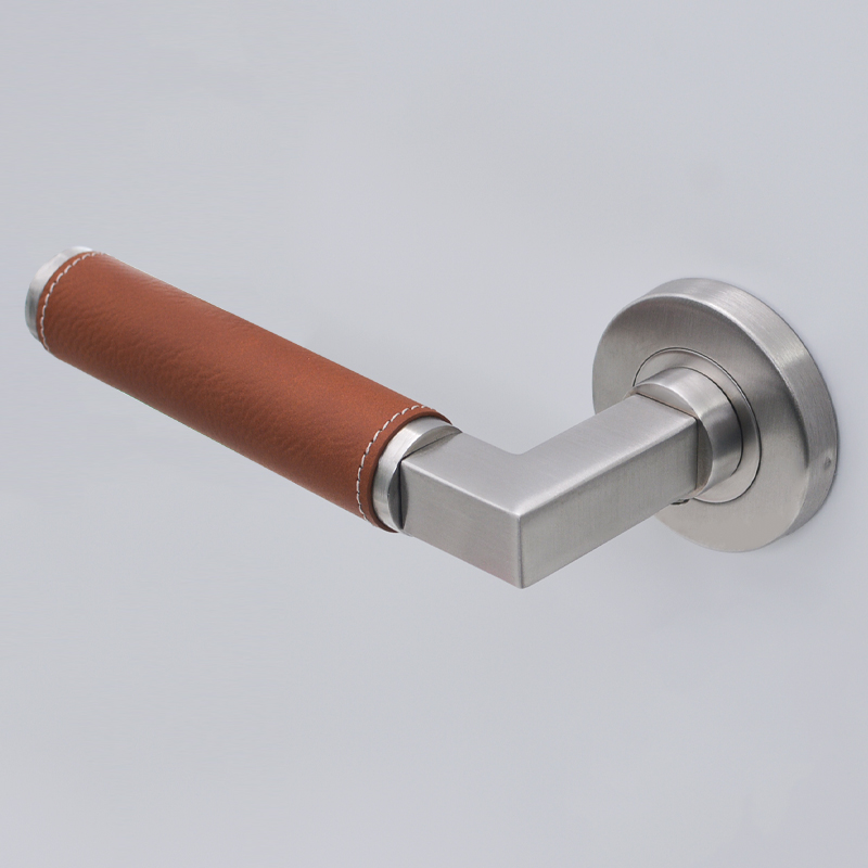 Leather Door Handle Door handle Door Lock Door hardware Marchry